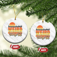 Funny 60th Birthday Ceramic Ornament Retro 1966 Weird Being The Same Age As Old People