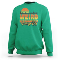 Funny 60th Birthday Sweatshirt Retro 1966 Weird Being The Same Age As Old People