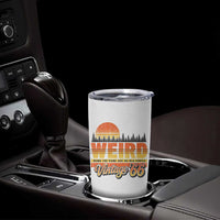 Funny 60th Birthday Tumbler Cup Retro 1966 Weird Being The Same Age As Old People