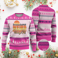 Funny 50th Birthday Ugly Christmas Sweater Retro 1976 Weird Being The Same Age As Old People