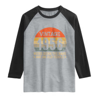 70th Birthday Raglan Shirt Retro 1956 Weird Being The Same Age As Old People