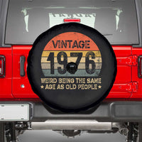 50th Birthday Spare Tire Cover Retro 1976 Weird Being The Same Age As Old People