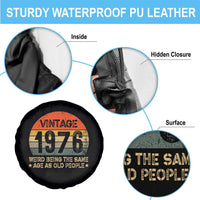 50th Birthday Spare Tire Cover Retro 1976 Weird Being The Same Age As Old People