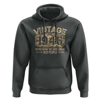 80th Birthday Gift For Men Hoodie Retro Camo 1946 Weird Being The Same Age As Old People
