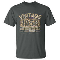 70th Birthday Gift For Men T Shirt Retro Camo 1956 Weird Being The Same Age As Old People