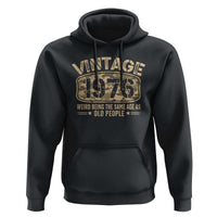50th Birthday Gift For Men Hoodie Retro Camo 1976 Weird Being The Same Age As Old People