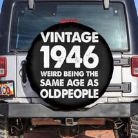 Funny 80th Birthday Spare Tire Cover Turning 80 Year Old Gifts Weird Being The Same Age As Old People