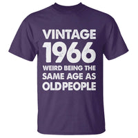 Funny 60th Birthday T Shirt Turning 60 Year Old Gifts Weird Being The Same Age As Old People