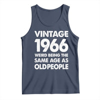 Funny 60th Birthday Tank Top Turning 60 Year Old Gifts Weird Being The Same Age As Old People