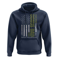 Best Effin Bonus Dad Ever Hoodie Vintage Step Dad American Flag