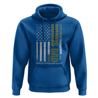 Best Effin Bonus Dad Ever Hoodie Vintage Step Dad American Flag