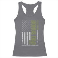 Best Effin Bonus Dad Ever Racerback Tank Top Vintage Step Dad American Flag