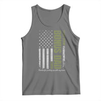 Best Effin Bonus Dad Ever Tank Top Vintage Step Dad American Flag