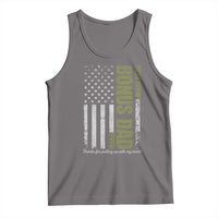 Best Effin Bonus Dad Ever Tank Top Vintage Step Dad American Flag