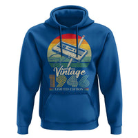 Vintage 1946 Hoodie 80th Birthday Turning 80 Year Old Gifts