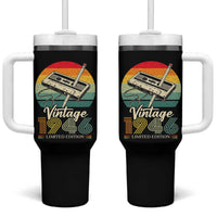 Vintage 1946 Tumbler With Handle 80th Birthday Turning 80 Year Old Gifts