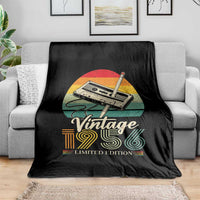 Vintage 1956 Throw Blanket 70th Birthday Turning 70 Year Old Gifts
