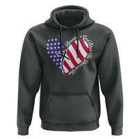 America God Shed His Grace on Thee 4th of July Hoodie Patriotic American Flag Cross - Wonder Print Shop
