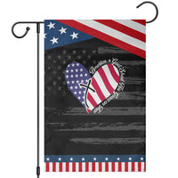 America God Shed His Grace on Thee 4th of July Garden Flag Patriotic American Flag Cross