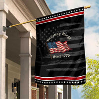 Rejecting Kings Garden Flag Since 1776 No Kings In America Retro US Flag
