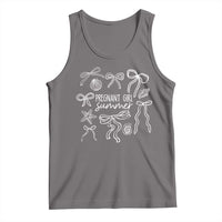 Pregnant Girl Summer Tank Top Beach Pregnancy Announcement Summer Baby Shower - Wonder Print Shop