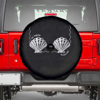 Seashell Bra Spare Tire Cover Mermaid Cute Summer Beach Vacation - Wonder Print Shop