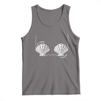Seashell Bra Tank Top Mermaid Cute Summer Beach Vacation - Wonder Print Shop