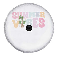 Summer Vibes Spare Tire Cover Beach Life Gift Distressed Beach Mom - Wonder Print Shop