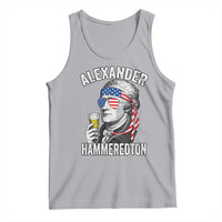 Funny Hamilton Drinking Tank Top Alexander Hammeredton 4th of July Beer Merica Flag - Wonder Print Shop