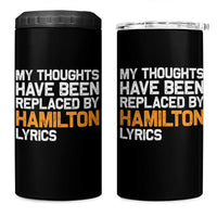 Alexander Hamilton 4 in 1 Can Cooler Tumbler American Musical Gift - Wonder Print Shop