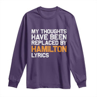 Alexander Hamilton Long Sleeve Shirt American Musical Gift - Wonder Print Shop