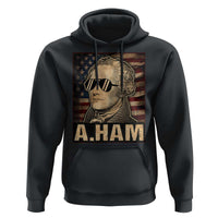 Alexander Hamilton Hoodie Vintage American Flag - Wonder Print Shop