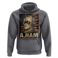 Alexander Hamilton Hoodie Vintage American Flag - Wonder Print Shop