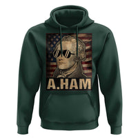 Alexander Hamilton Hoodie Vintage American Flag - Wonder Print Shop