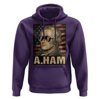 Alexander Hamilton Hoodie Vintage American Flag - Wonder Print Shop