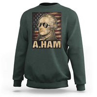Alexander Hamilton Sweatshirt Vintage American Flag - Wonder Print Shop