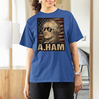 Alexander Hamilton T Shirt For Women Vintage American Flag - Wonder Print Shop