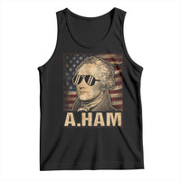 Alexander Hamilton Tank Top Vintage American Flag - Wonder Print Shop