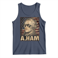 Alexander Hamilton Tank Top Vintage American Flag - Wonder Print Shop