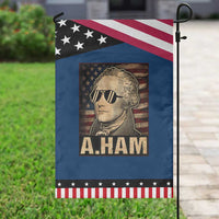 Alexander Hamilton Garden Flag Vintage American Flag