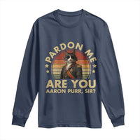Alexander Hamilton Cat Long Sleeve Shirt Funny Gifts For Fans Cat Lovers - Wonder Print Shop