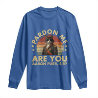 Alexander Hamilton Cat Long Sleeve Shirt Funny Gifts For Fans Cat Lovers - Wonder Print Shop