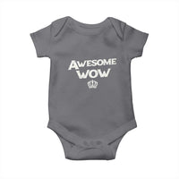 Awesome Wow Baby Onesie Alexander Hamilton Lover - Wonder Print Shop