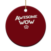 Awesome Wow Ceramic Ornament Alexander Hamilton Lover - Wonder Print Shop