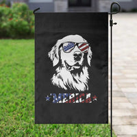 Merica Golden Retriever Garden Flag 4th of July Dog Patriotic Dog Mom - Wonder Print Shop
