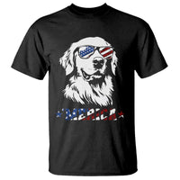 Merica Golden Retriever T Shirt 4th of July Dog Patriotic Dog Mom - Wonder Print Shop