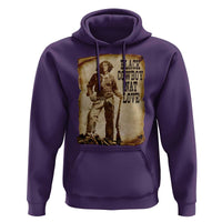 Black Cowboy Nat Love Hoodie African American Western Rodeo Melanin Black History Texas - Wonder Print Shop