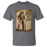 Black Cowboy Nat Love T Shirt African American Western Rodeo Melanin Black History Texas - Wonder Print Shop