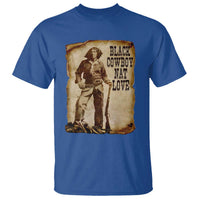 Black Cowboy Nat Love T Shirt African American Western Rodeo Melanin Black History Texas - Wonder Print Shop