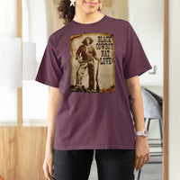 Black Cowboy Nat Love T Shirt For Women African American Western Rodeo Melanin Black History Texas - Wonder Print Shop